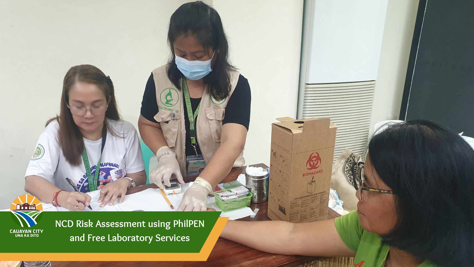 Ncd Risk Assessment Using Philpen And Free Laboratory Services City Of Cauayan 4028