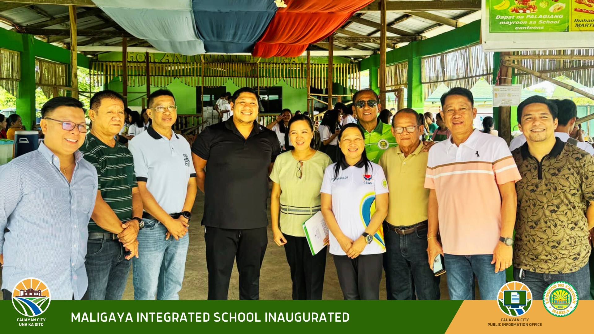 MALIGAYA INTEGRATED SCHOOL INAUGURATED – | City of Cauayan