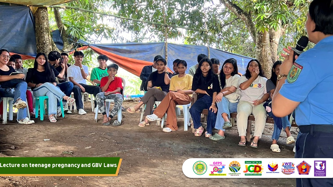 Lecture on teenage pregnancy and GBV Laws – | City of Cauayan